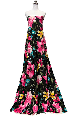 # 275 Floral stretch fabric