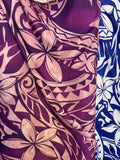 # 14 Polynesian printed polyester