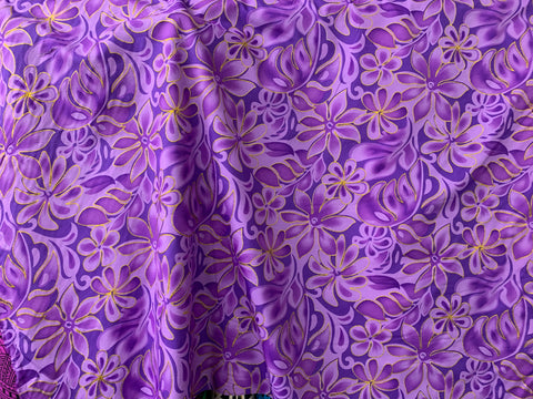 #5 floral printed polyester